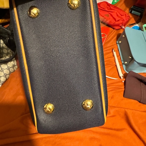 Christian Dior Sports Navy and Tan Men's Bag - Picture 4 of 11